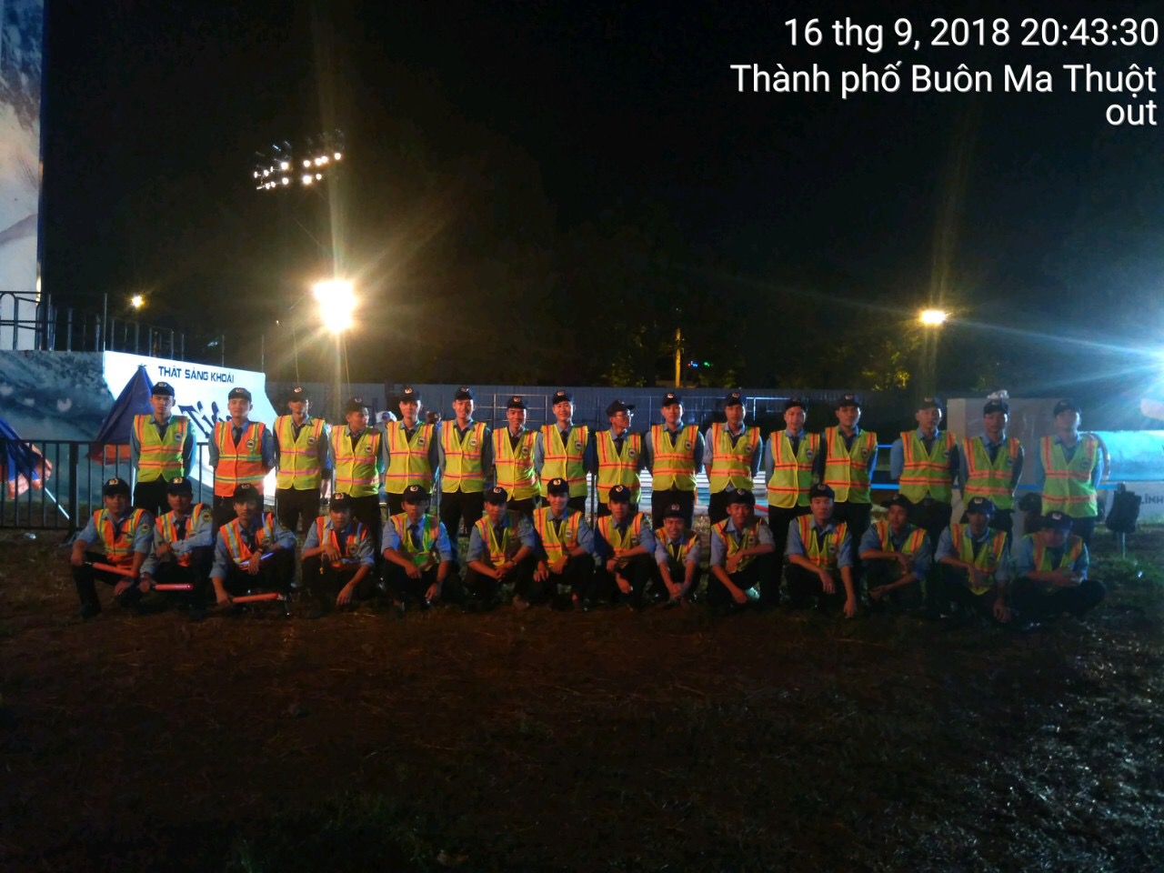 BẢO VỆ  BỨC TƯỜNG TIGER 2018 TẠI TP. BUÔN MA THUỘT