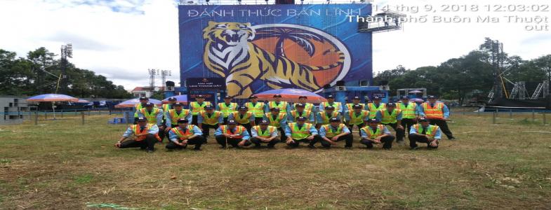 BẢO VỆ SỰ KIỆN BỨC TƯỜNG TIGER TẠI TP. BUÔN MA THUỘT