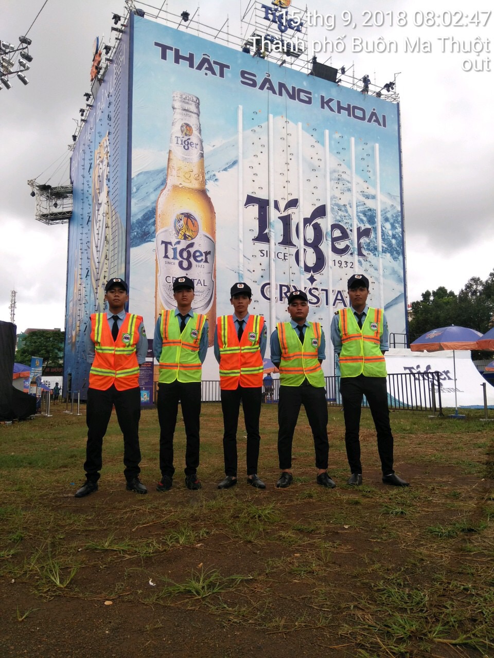 BẢO VỆ  BỨC TƯỜNG TIGER TẠI TP. BUÔN MA THUỘT 